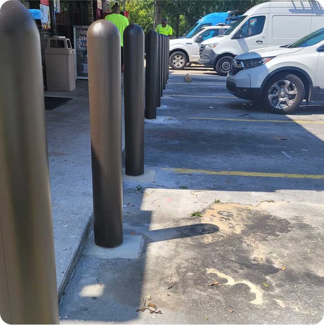 Professional Bollard Installation